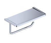 Держатель для туалетной бумаги WasserKRAFT K-1325 с полочкой для телефона