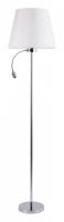 Торшер с подсветкой Arte Lamp Elba A2581PN-2CC