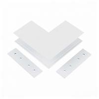Соединитель угловой внешний для треков накладных AM-Group  AM545 WH SMART