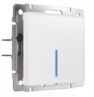 Выключатель сенсорый одноклавишный с подсветкой без рамки Werkel белый W4510001