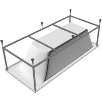Каркас для ванны 170x75 см Vayer GL000009801