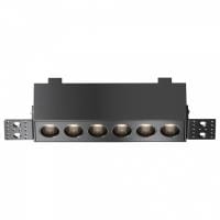 Встраиваемый светильник Maytoni Technical Точки DL065-12W3-6K-TRS-B
