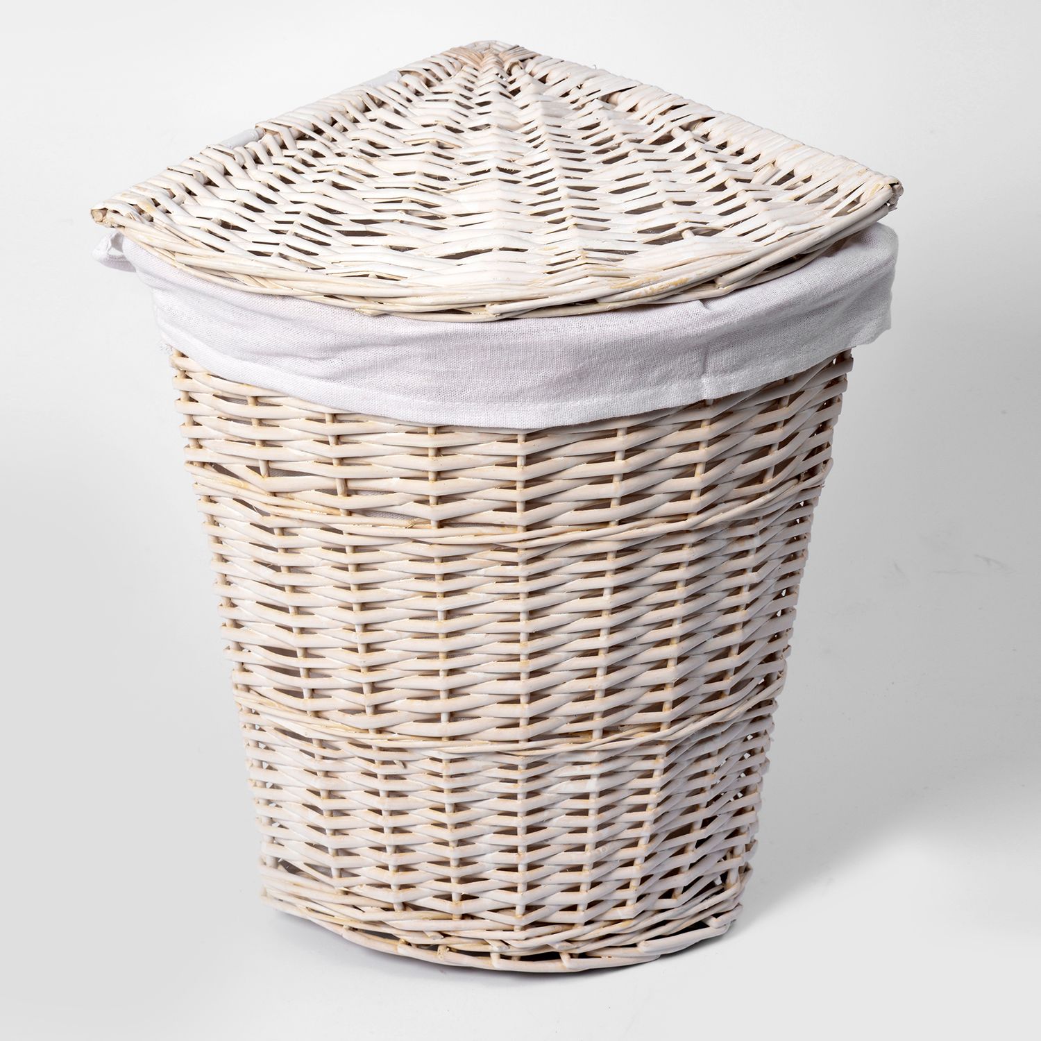 Фильс (Vils) WB-560-L Плетеная корзина для белья с крышкой