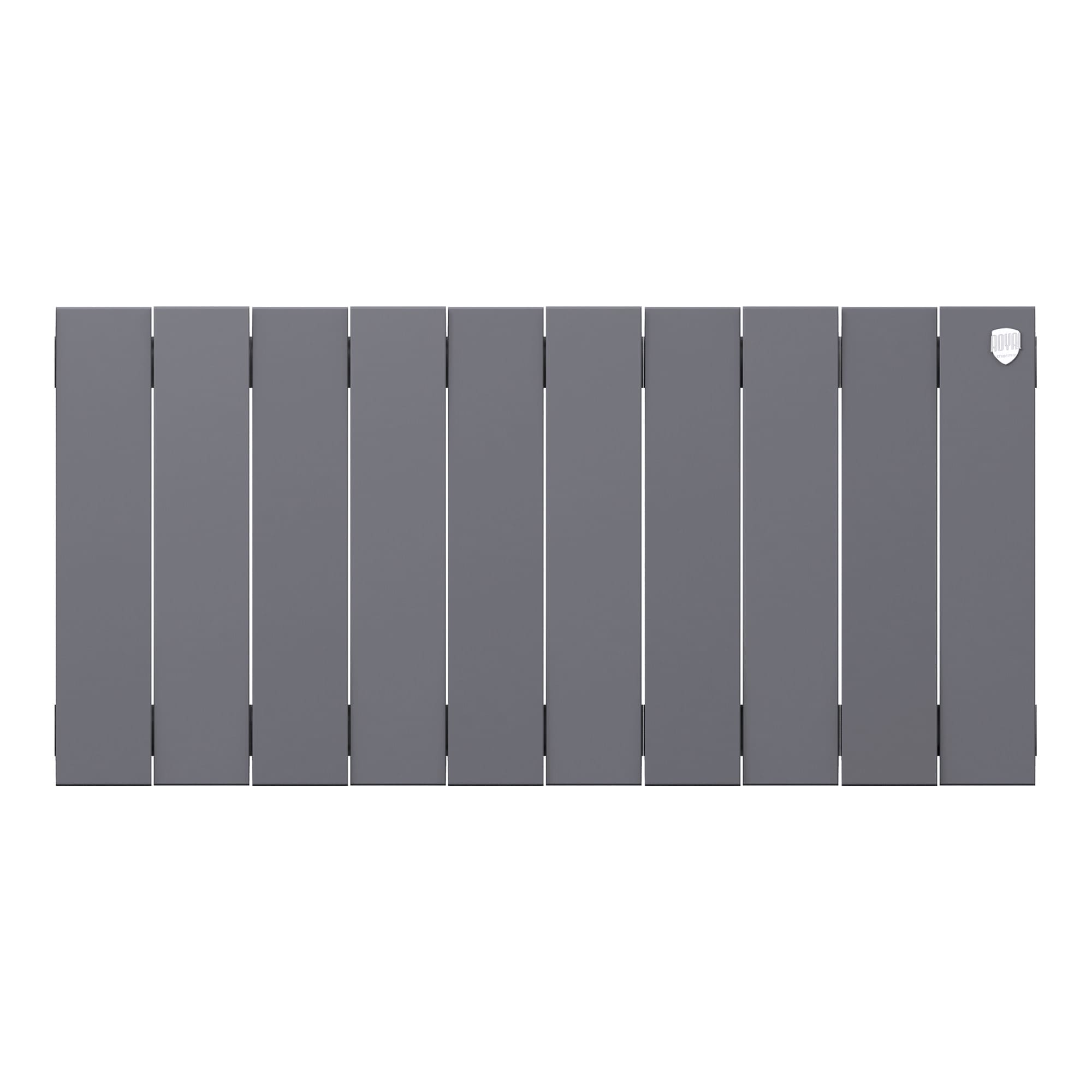 Радиатор биметаллический Royal Thermo PianoForte 300 Серебристый - 10 секц.