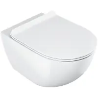 Унитаз подвесной Ravak Vita RimOff X01860 безободковый, белый