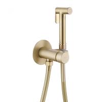 Гигиенический душ Abber Wasser Kreis AF8125G со смесителем золото матовое