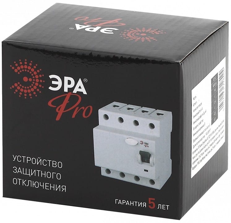 Устройство защитного отключения 4P Эра ВД1-63 NO-902-71