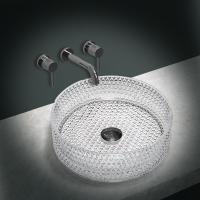 Раковина Vincea 40 см VBS-5GL01 прозрачный