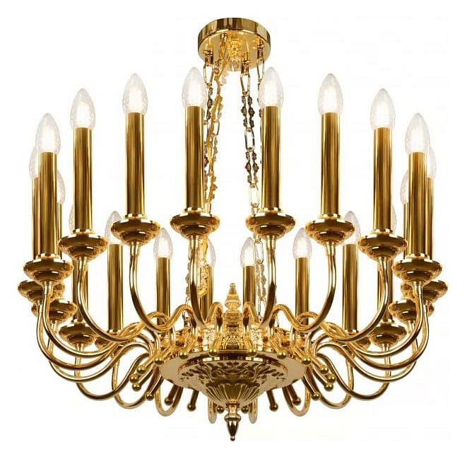 Подвесная люстра iLamp Louvre MD8551-20 GD
