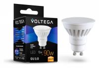 Лампа светодиодная Voltega Софит (Sofit) GU10 10Вт 2800K 7072