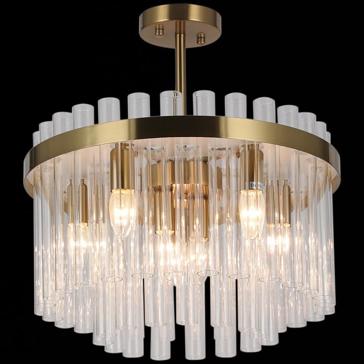 Люстра на штанге ILLUMICO  IL0124-7C-79 COP