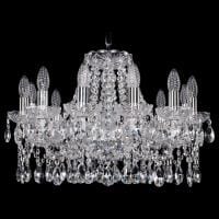 Подвесная люстра Bohemia Ivele Crystal 1413 1413/12/200/Ni