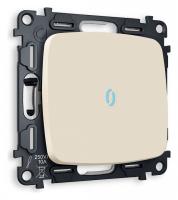 Выключатель одноклавишный с подсветкой без рамки Ambrella Volt Quant MO322020