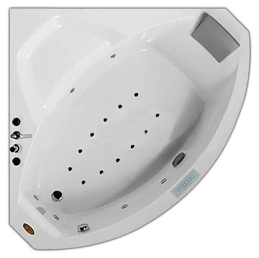 Акриловая ванна Jacuzzi Uma 130х130 9H50-014+9423-6700 белый
