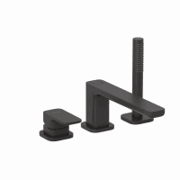 Смеситель для ванны и душа Kludi Renon 424483975 черный матовый