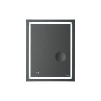 Зеркало с контурной Led-подсветкой AM.PM GEM 55 M91AMOX0553WG часами и косметическим зеркалом