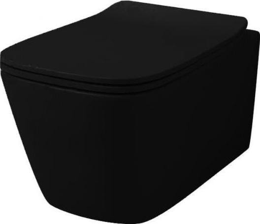 Крышка-сиденье для унитаза ArtCeram A16 ASA001 17 71 с микролифтом, черный матовый