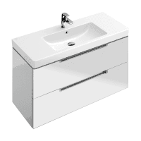 Тумба под раковину Villeroy&Boch Subway 2.0 A69600DH белый глянец