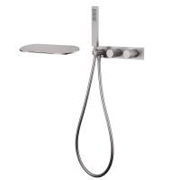 Душевой гарнитур Abber Rund AF8731SP сатин