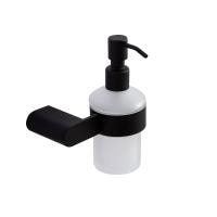 Диспенсор для мыла подвесной Cezares Stylus STYLUS-SOIS-V-NOP чёрный матовый