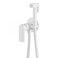 Гигиенический душ Abber Weiss Insel AF8025W со смесителем белый