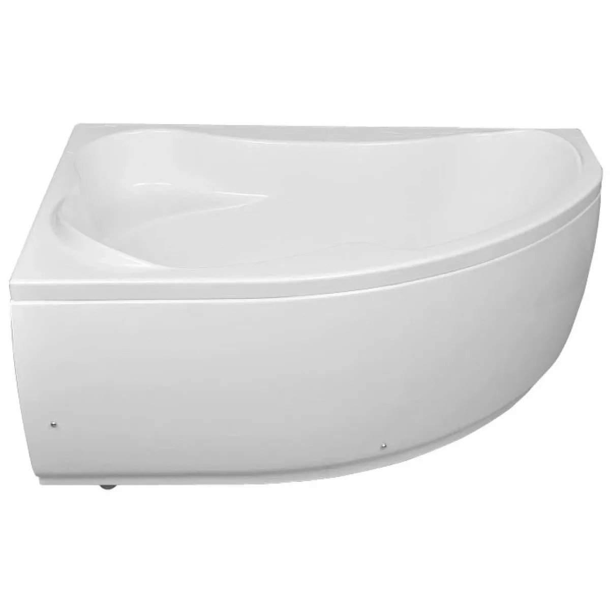 Акриловая ванна 158,8x98,9 см левая Aquanet Capri 00205476