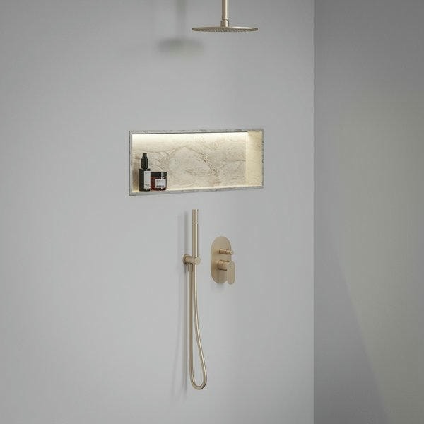 Смеситель для душа Ravak Eleganta X070372 розовое золото матовое