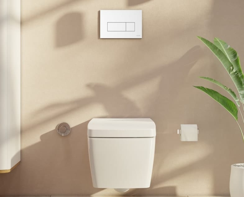 Клавиша смыва Vitra Root Square 740-2300 белая глянцевая