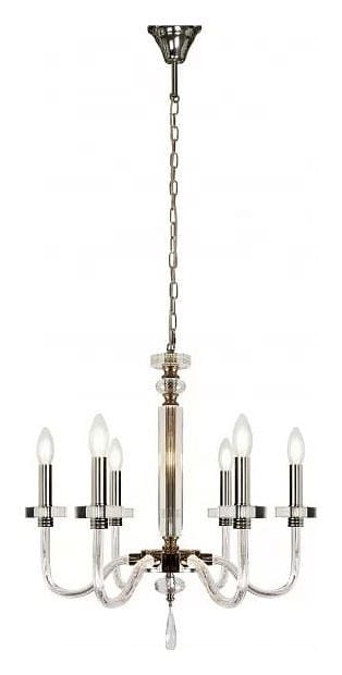 Подвесная люстра iLamp Vibe P9474-6 Nickel