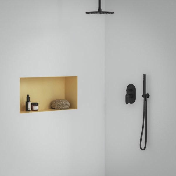 Смеситель для душа Ravak Eleganta X070298 черный матовый