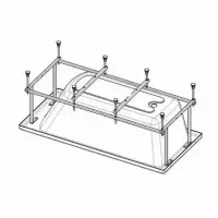 дополнительные опции Roca Uno Монтажный комплект 170x75