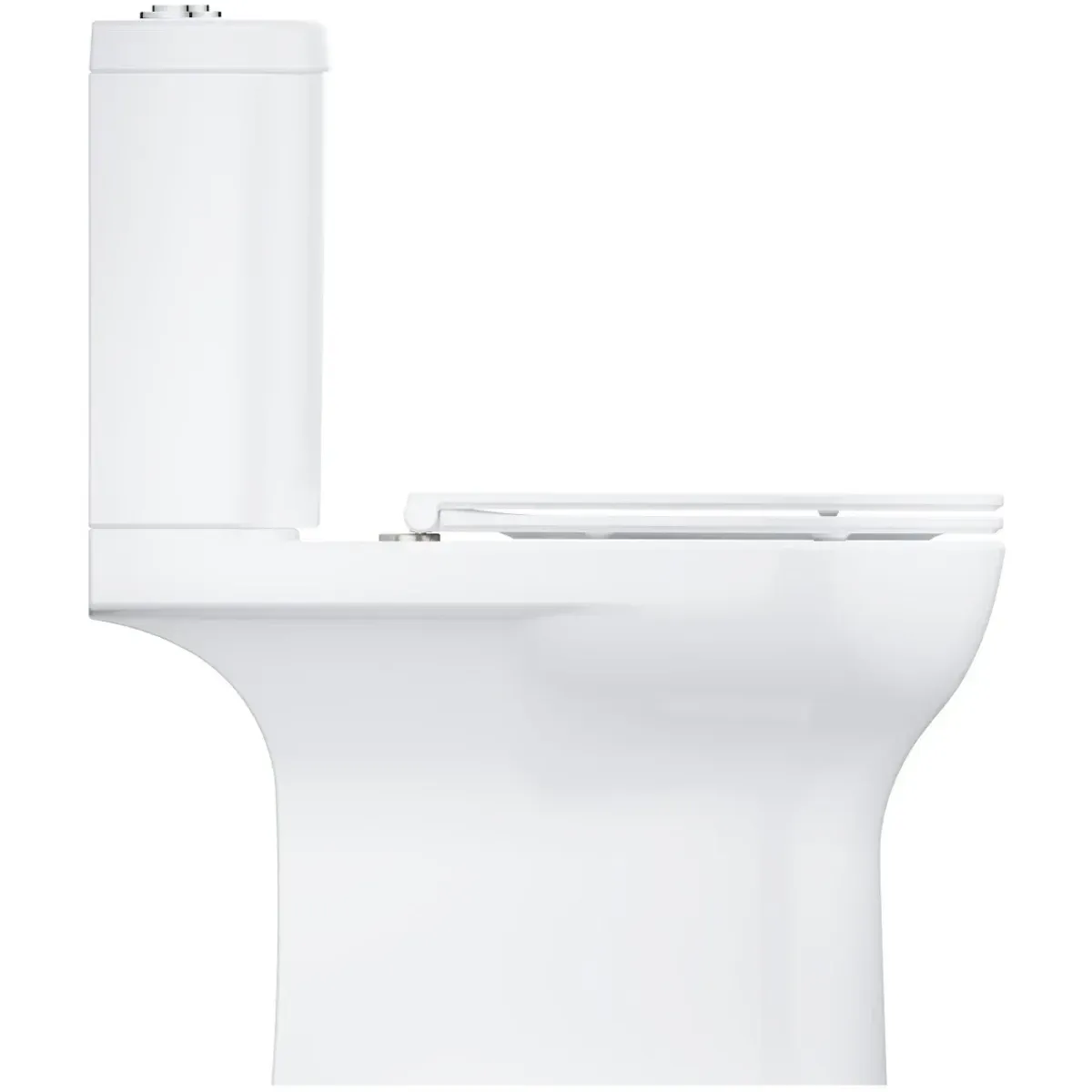 Унитаз-компакт Grohe Bau Ceramic 39974000 безободковый, с сиденьем микролифт, альпийский белый