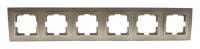 Рамка на 6 постов Mono Electric Despina 102-230000-166
