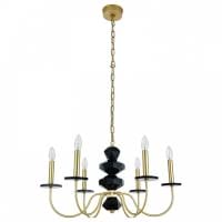 Подвесная люстра Newport VANESSA 3876/С brass