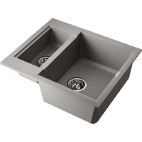 Кухонная мойка Omoikiri Sakaime 60-2 4993554 leningrad grey