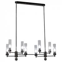 Люстра на штанге AM-Group INDIGO INDIGO SPL8 PEARL BLACK