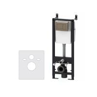 Инсталляция для подвесного унитаза с клавишей Damixa DX00.I011.0151 глянцевый хром