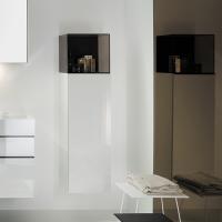 Пенал Burgbad Yumo 35 SFKK035LF3193 левый белый матовый