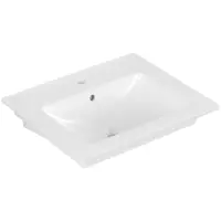 Раковина Villeroy & Boch Venticello 41246001 60x50 см, накладная, подвесная, альпийский белый