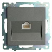 Розетка Ethernet RJ-45 без рамки Stekker Катрин 49418