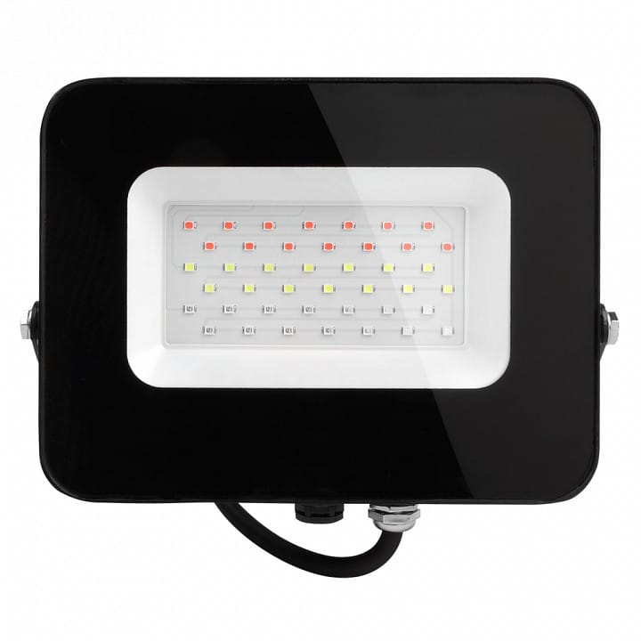 Настенно-потолочный прожектор Jazzway  PFL-30W RGB BL IP65