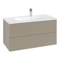 Тумба под раковину Villeroy&Boch Antao 100 L05100HK серый камень матовый лак