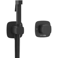 Гигиенический душ WasserKRAFT Nuthe A9151.327.241.212 со смесителем, черный матовый