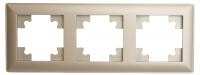 Рамка на 3 поста Stekker PFR00-7003-02 39804