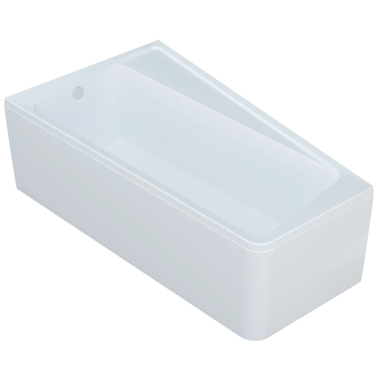Акриловая ванна 170x100 см L Marka One Direct 01дир1710л