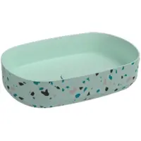 Раковина 55x36 см Isvea Infinity Terrazzo 10NF65055-TRZ-2T
