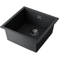 Кухонная мойка Omoikiri Yamakawa 45T-U/I 4993302 черная матовая