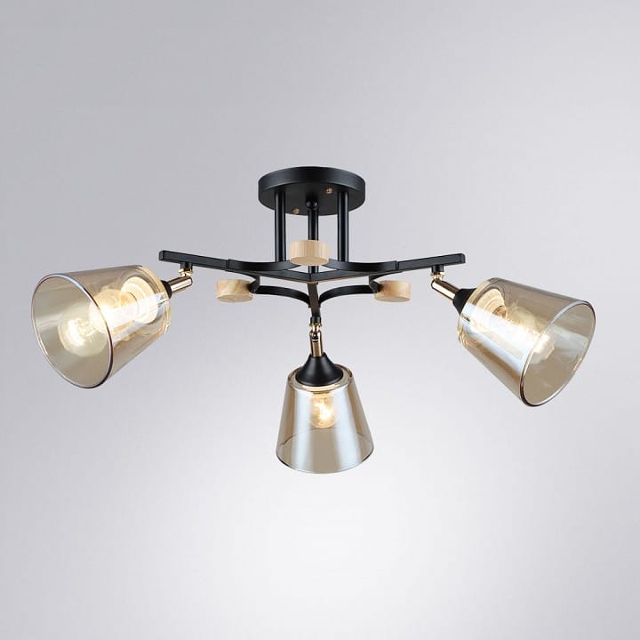Люстра на штанге Arte Lamp Glassy A5078PL-3BK