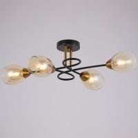 Люстра на штанге ILLUMICO Celeste IL8263-4COU-79 BK GD Celeste