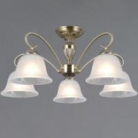 Люстра на штанге ILLUMICO AREZZO IL0696-5ASQ-25 AB AREZZO